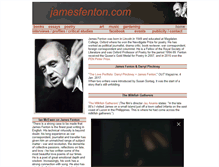 Tablet Screenshot of jamesfenton.com